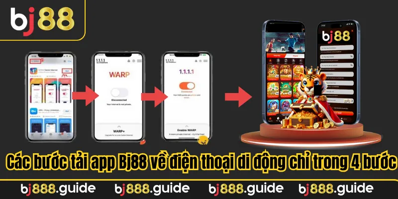 Các bước tải app Bj88 về điện thoại di động chỉ trong 4 bước