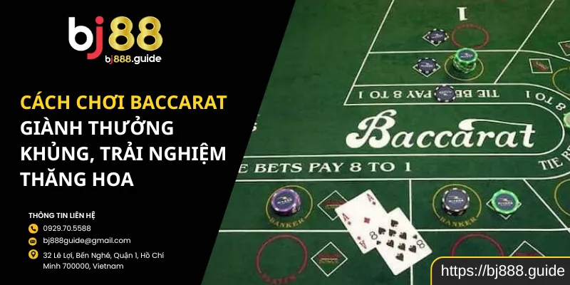 Cách chơi baccarat giành thưởng khủng, trải nghiệm thăng hoa