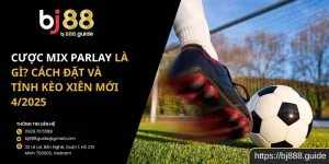 Cược Mix Parlay là gì? Cách đặt và tính kèo Xiên mới 4/2025