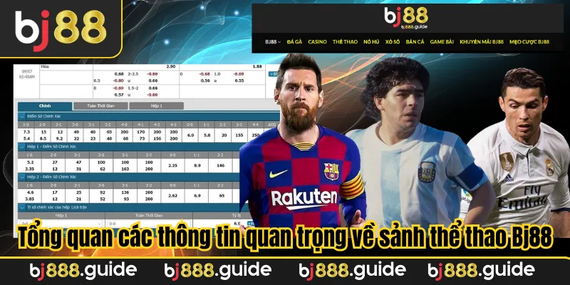 Tổng quan các thông tin quan trọng về sảnh thể thao Bj88