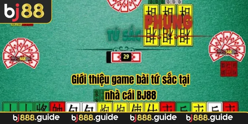 Bài tứ sắc game hấp dẫn năm 2025 tại BJ88