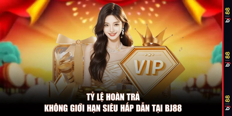 Tỷ lệ hoàn trả không giới hạn siêu hấp dẫn tại BJ88 